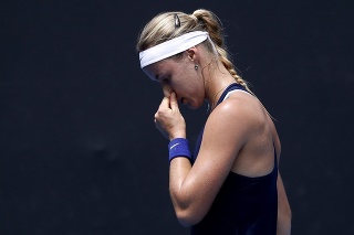 Slovenka Anna Karolína Schmiedlová sa z dvojhry na Australian Open lúči už po prvom kole.