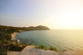 Sunset at Si chang island,Thailand