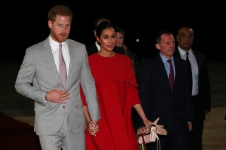 Princ Harry a vojvodkyňa Meghan na návšteve Maroka.