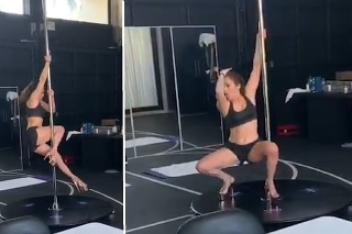 obrazok k videu 16837: Jennifer Lopez znovu odhalila svoje neodolateľné telo: Kvôli novému filmu tvrdo maká pri tyči