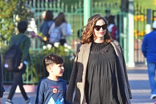 Miranda Kerr so synom Flynnom.
