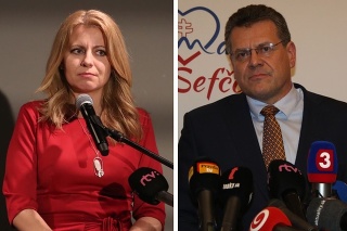V druhom kole sa stretnú Zuzana Čaputová a Maroš Šefčovič.