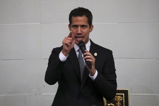 Líder venezuelskej opozície Juan Guaidó