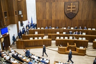 Voľba ústavných sudcov v parlamente (ilustračné foto)