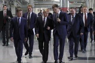 Ruský prezident Vladimir Putin pri príležitosti výročia navštívil Krym.