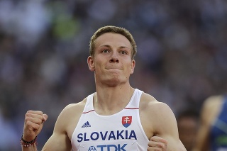 rekord: V treťom rozbehu na 100 m zabehol Janko na MS v Londýne slovenský rekord 10,15 s.