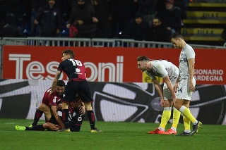 Cagliari porazilo Inter Miláno 2:1.