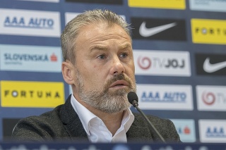 Tréner slovenskej futbalovej reprezentácie Pavel Hapal.