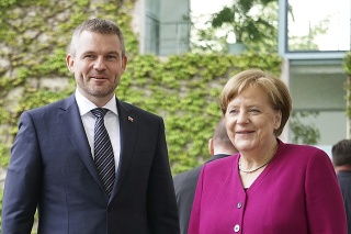 Peter Pellegrini v Berlíne na stretnutí s Angelou Merkelovou