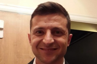 Ukrajinský herec a komik Volodymyr Zelenskyj