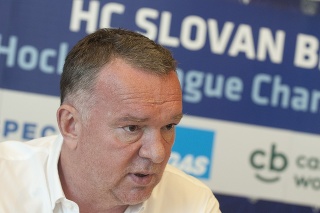 Bývalý športový riaditeľ HC Slovan Bratislava Oldřich Štefl.