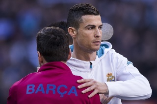Cristiano Ronaldo a Lionel Messi. 