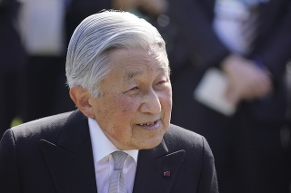Japonský cisár Akihito.