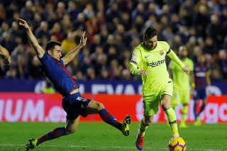 Lionel Messi si pripísal La Lige ďalší hetrik.