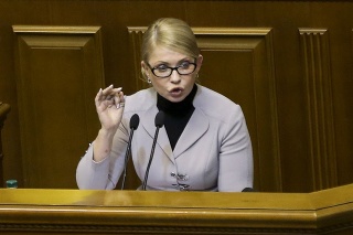 Julija Tymošenková je líderkou ukrajinskej strany Vlasť (Baťkivščyna).