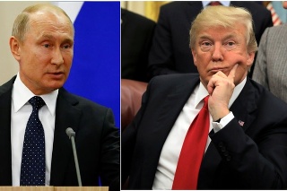 Vladimir Putn a Donald Trump.