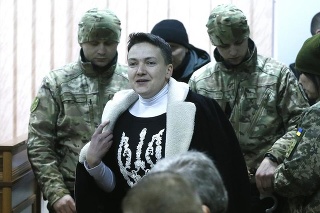 Nadija Savčenková na súde