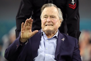 Americký exprezident George Bush starší 