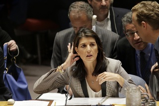 Americká veľvyslankyňa pri OSN Nikki Haleyová