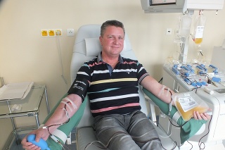 František Remeš (46) sa na transfúzke už cíti pomaly ako doma.
