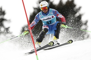 Slovenský slalomár Adam Žampa.