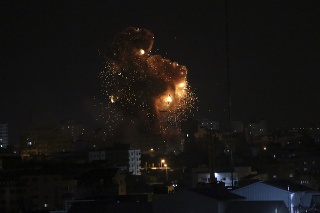 Izraelské letectvo útočilo v pásme Gazy