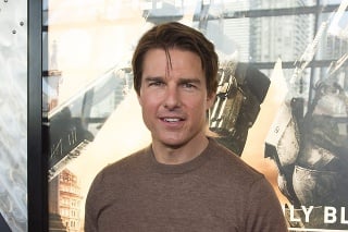 Tom Cruise na premiére filmu Edge of Tomorrow. 