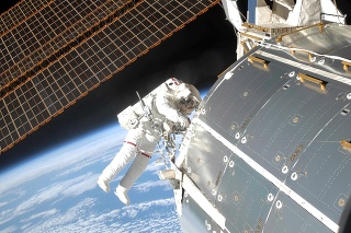 Medzinárodnej vesmírnej stanici (ISS) hrozí, že zostane bez ľudskej posádky (ilustračné foto).