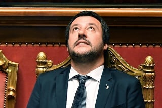 Taliansky minister vnútra Matteo Salvini