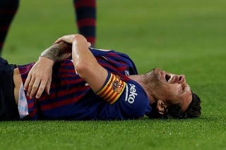 Messi sa zranil v zápase so Sevillou.