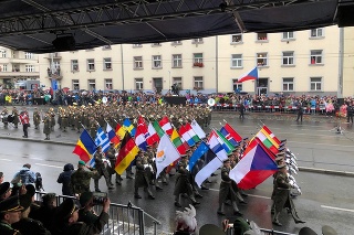 Oslavy 100. výročia vzniku Československej republiky.