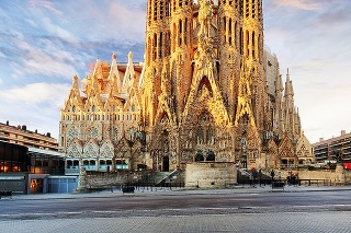 Sagrada Familia v Barcelone