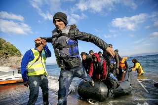 Cez more: V rokoch 2014 - 2017 sa do Európskej únie dostalo viac ako 1,7 milióna migrantov.
