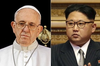 Kim pozval pápeža.