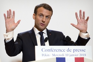 Francúzsky prezident Emmanuel Macron