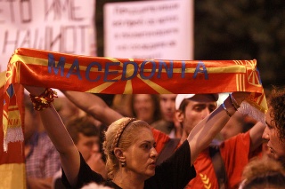 Macedónci vyšli do ulíc.