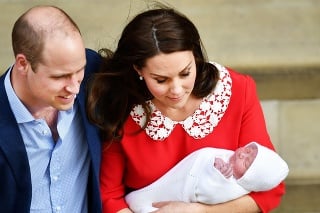 Vojvodkyňa Kate porodila synčeka Louisa 23. apríla.