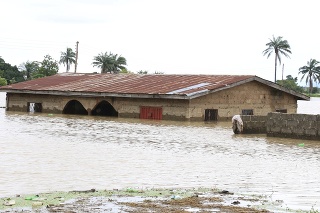 Záplavy v Nigérii.