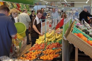 Zákazníci zo Slovenska sa zamerali najmä na potraviny.