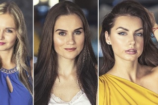 Dievčatá z Miss leta Nikola, Erika a Klaudia.