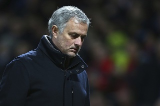Tréner Manchesteru Jose Mourinho.