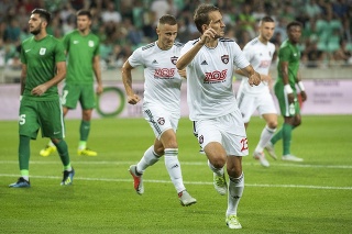 Prvý gól strelil v 23. minúte z pokutového kopu Marek Bakoš.