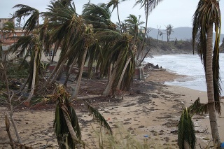 Hurikán Maria spôsobil obrovské škody. 