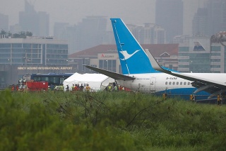 Na Filipínach zišlo z dráhy lietadlo so 157 cestujúcimi