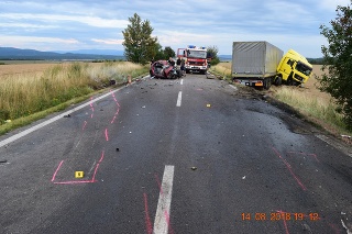 Tragická nehoda sa stala v okrese Bánovce nad Bebravou.