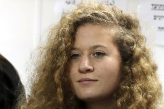Palestínska tínedžerka Ahid Tamímiová 
