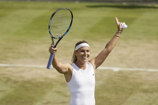 Na snímke slovenská tenistka Dominika Cibulková.