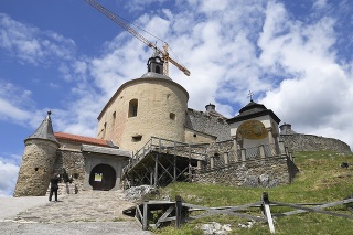 Hrad Krásne Hôrka je stále v rekonštrukcii. 