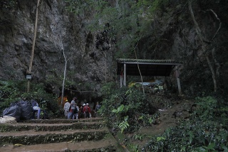 Jaskyňa Tham Luang je súčasťou národného parku v pohraničí s Mjanmarskom a Laosom.
