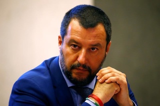Taliansky minister vnútra a vicepremiér Matteo Salvini